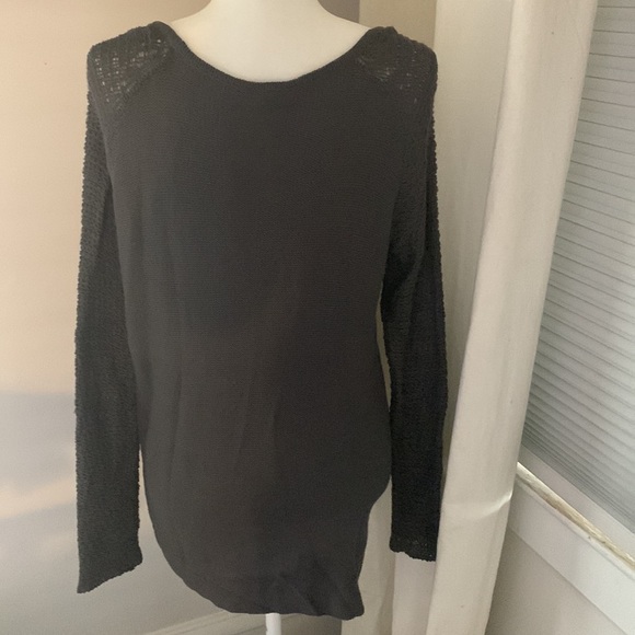 Grey Helmut Lang asymmetrical sweater - Picture 4 of 4